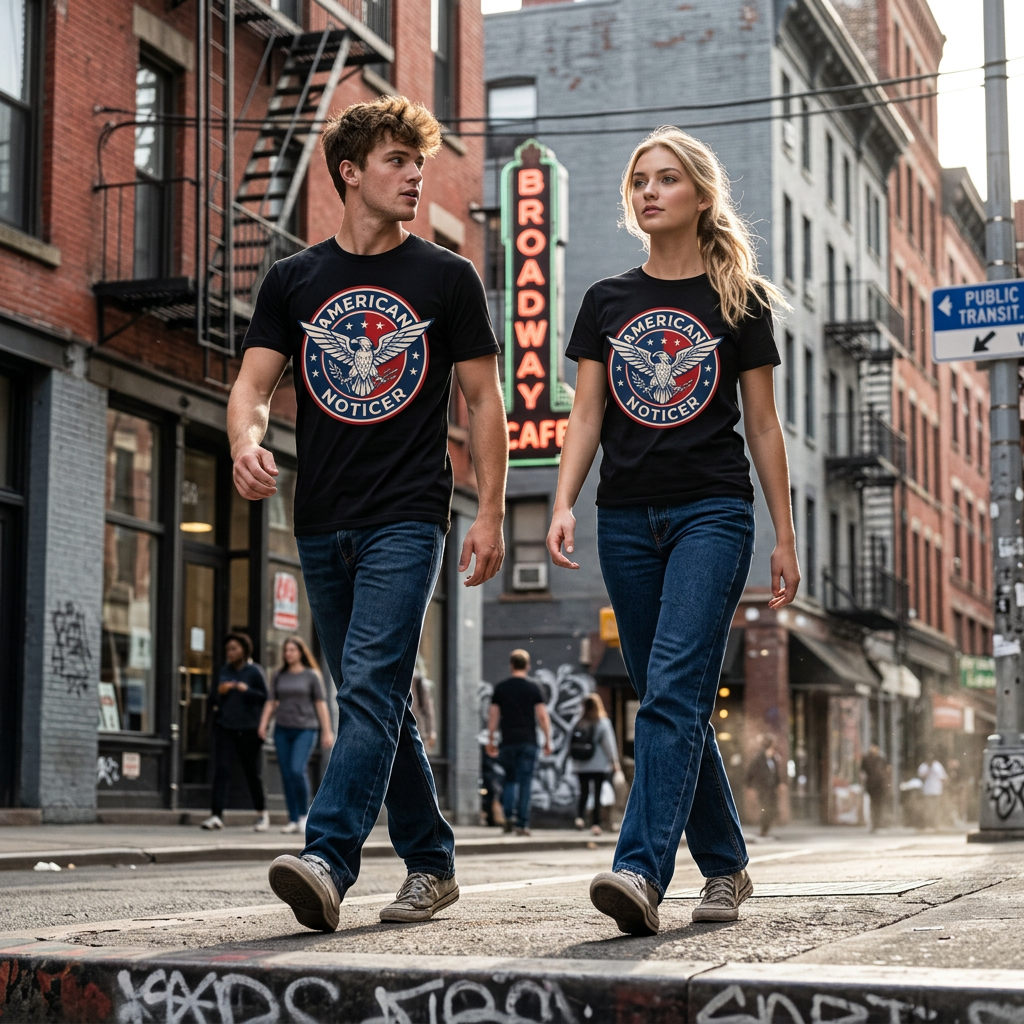 American Noticer Alpha Unisex Graphic T-Shirt